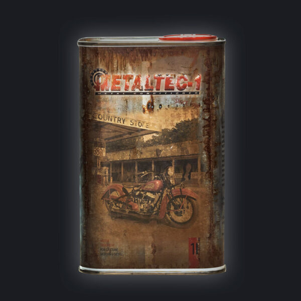 Retro kondicionér kovů Metaltec 1L pro ochranu kovů, 25 let na trhu.